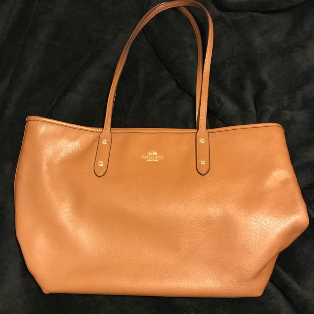 Leather Coach Bag